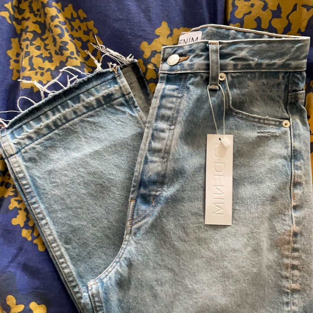 EB Denim Unraveled Two Jeans in Light Wash Size 26